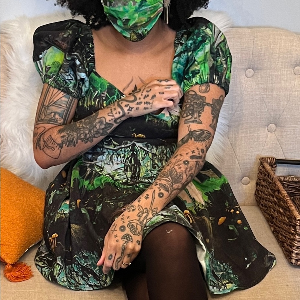 Cayetana Virgin MINI Dress from Fashion Brand Company - Picture 5 of 5